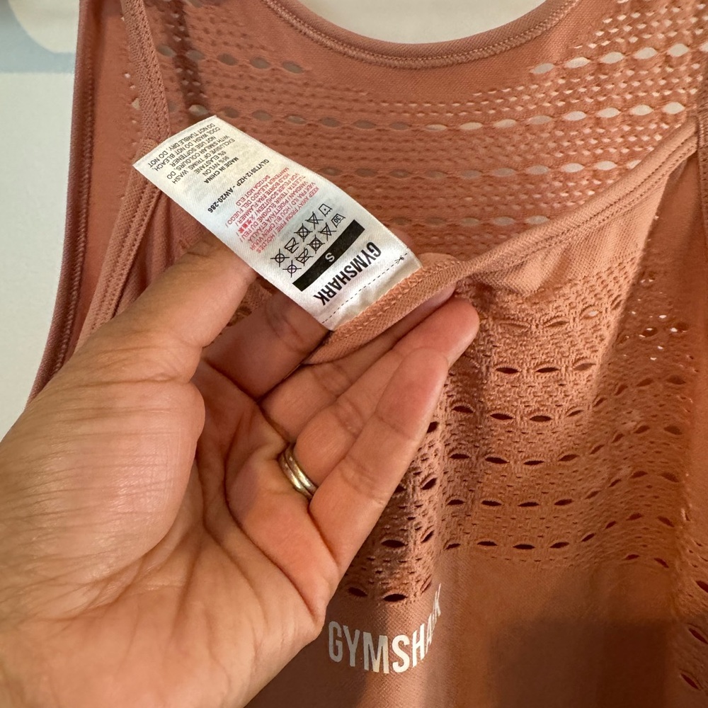 Gymshark tank small like new